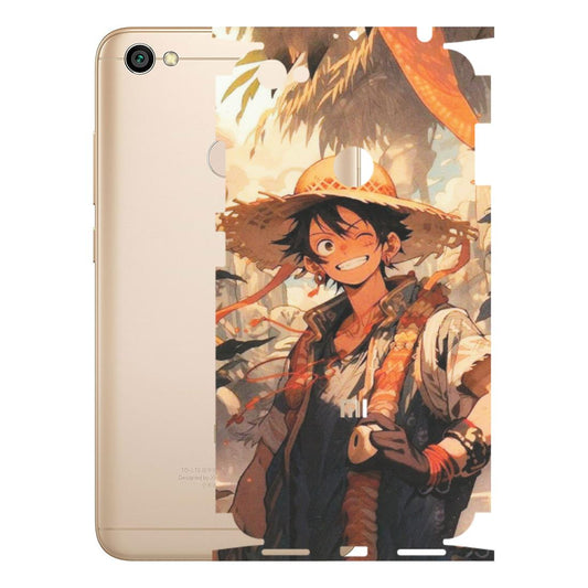 Xiaomi Redmi Phone Skins (All Models) - Anime Character Smile - Matte Finish (M-33) Redmi Y1
