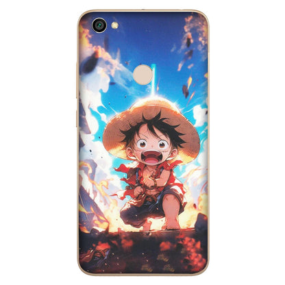 Xiaomi Redmi Phone Skins (All Models) - Toon One Piece Cute Character - Matte Finish (M-35) Redmi Y1
