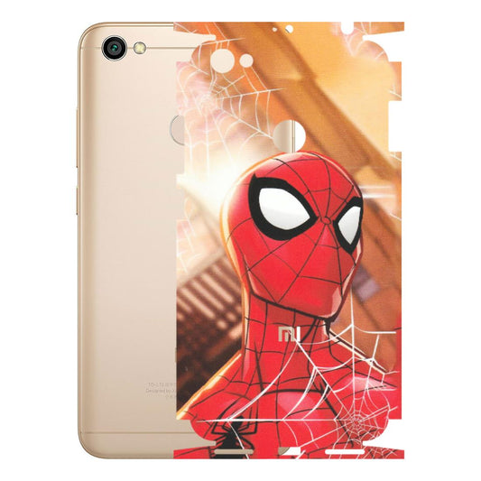 Xiaomi Redmi Phone Skins (All Models) - Spiderman Face New - Matte Finish (M-41) Redmi Y1