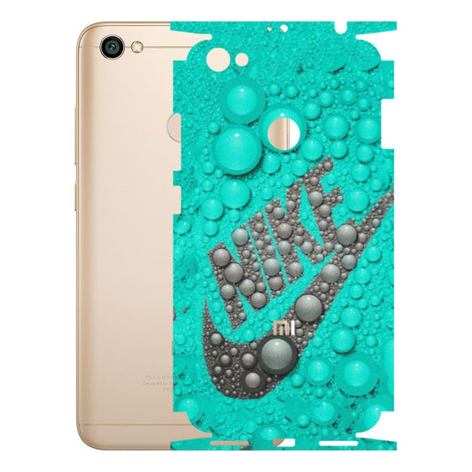 Xiaomi Redmi Phone Skins (All Models) - Shoe Brand Bubbles - Matte Finish (M-42) Redmi Y1