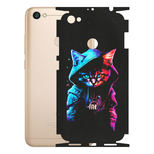 Xiaomi Redmi Phone Skins (All Models) - Cyberpunk Cat - Matte Finish (M-45) Redmi Y1