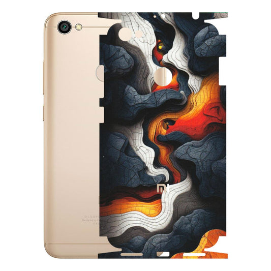 Xiaomi Redmi Phone Skins (All Models) - Abstract Volcanic Layers - Matte Finish (M-52) Redmi Y1