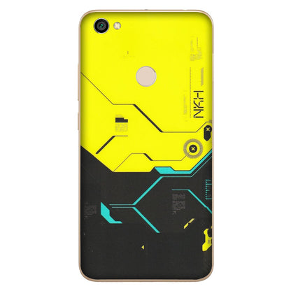 Xiaomi Redmi Phone Skins (All Models) - Black Yellow Technica - Matte Finish (M-53) Redmi Y1