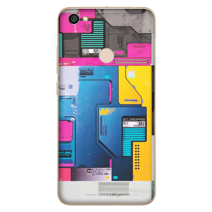 Xiaomi Redmi Phone Skins (All Models) - Colourfull Motherboard Internals - Matte Finish (M-55) Redmi Y1