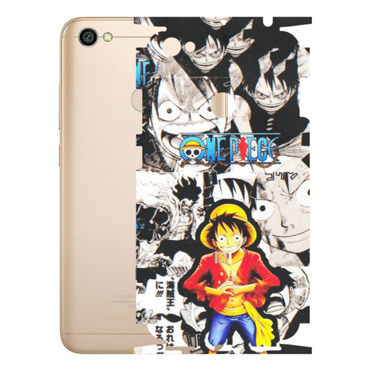 Xiaomi Redmi Phone Skins (All Models) - One Piece B&W - Matte Finish (M-63) Redmi Y1