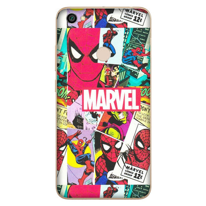 Xiaomi Redmi Phone Skins (All Models) - Marvel Comic Spiderman Grafitti - Matte Finish (M-72) Redmi Y1