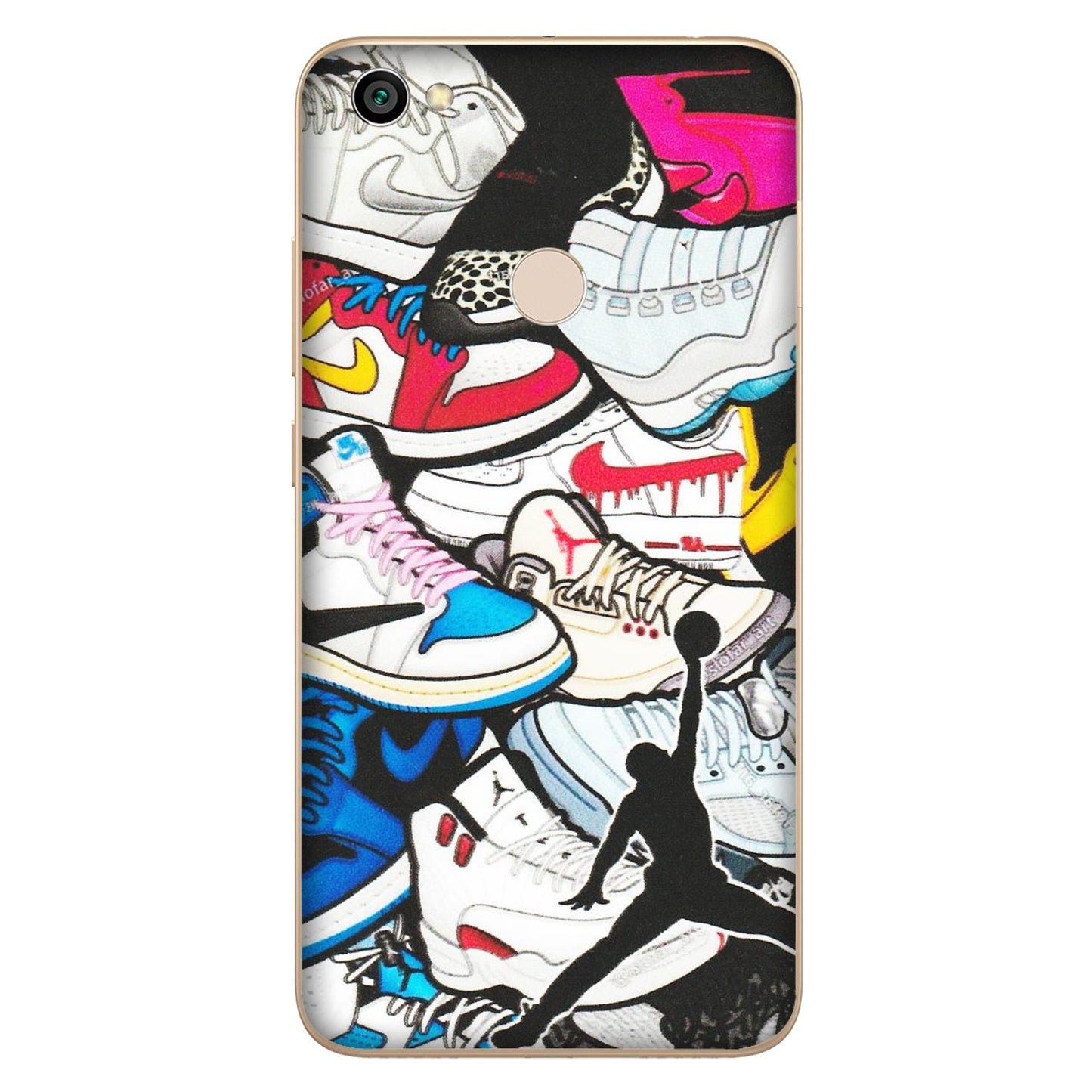 Xiaomi Redmi Phone Skins (All Models) - Jordan Sneakers Fan - Matte Finish (M-80) Redmi Y1