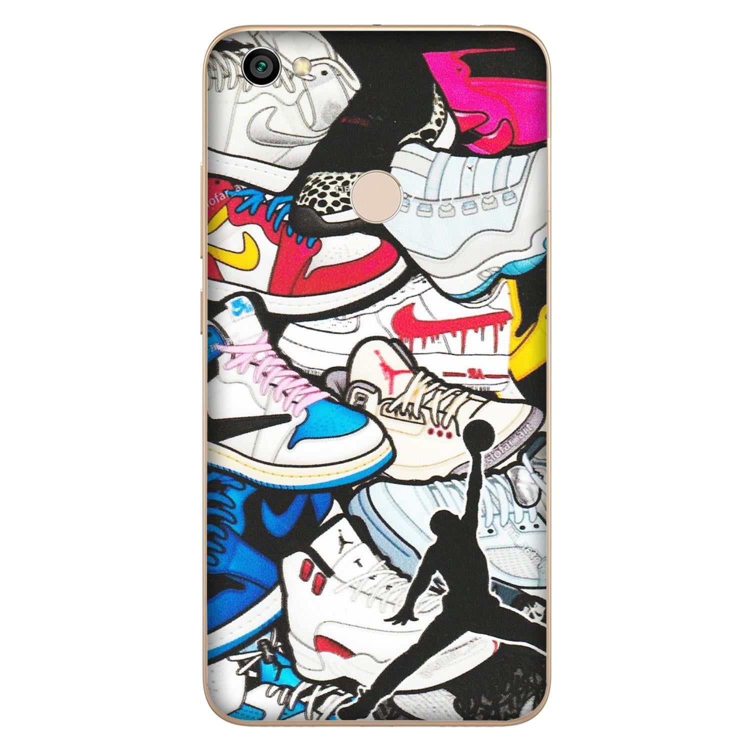 Xiaomi Redmi Phone Skins (All Models) - Jordan Sneakers Fan - Matte Finish (M-80) Redmi Y1