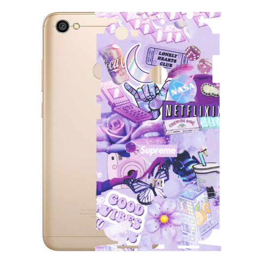 Xiaomi Redmi Phone Skins (All Models) - Supreme Purple Magic - Matte Finish (M-88) Redmi Y1