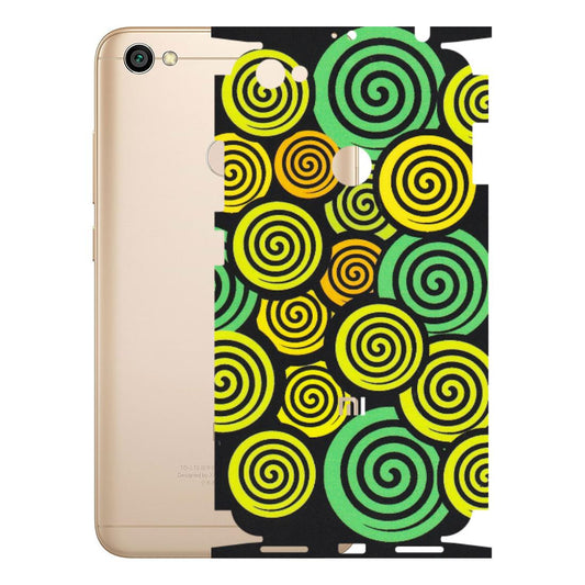 Xiaomi Redmi Phone Skins (All Models) - Crazy Spiral - Matte Finish (M-91) Redmi Y1