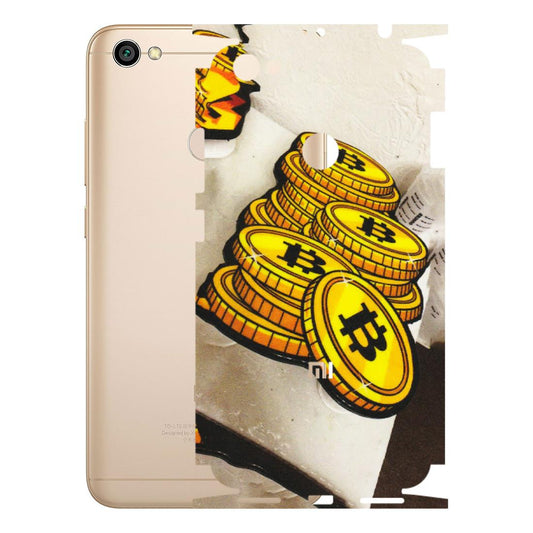 Xiaomi Redmi Phone Skins (All Models) - Billionaire Bitcoin Collection - Matte Finish (M-92) Redmi Y1