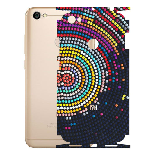 Xiaomi Redmi Phone Skins (All Models) - Rainbow Dot Mandala - Matte Finish (M-97) Redmi Y1