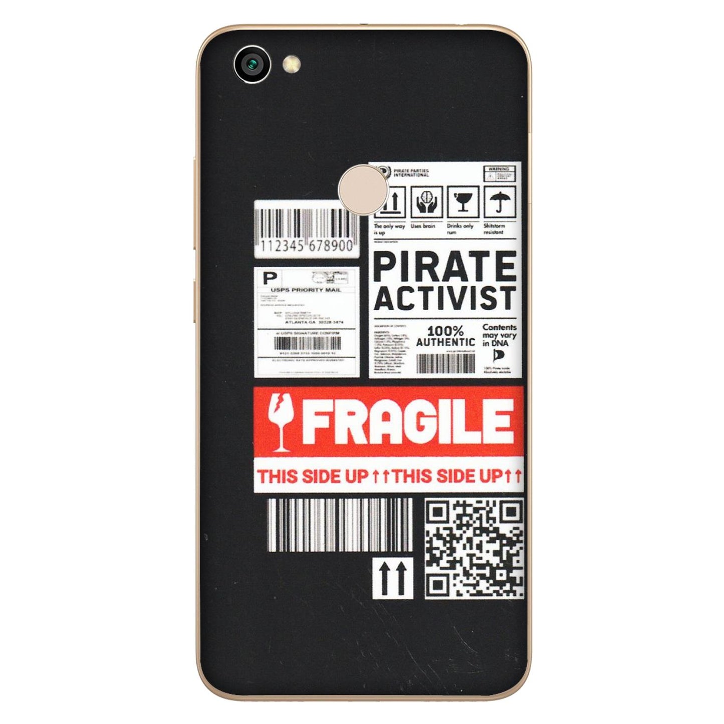 Xiaomi Redmi Phone Skins (All Models) - Handle With Care - Matte Finish (M-99) Redmi Y1