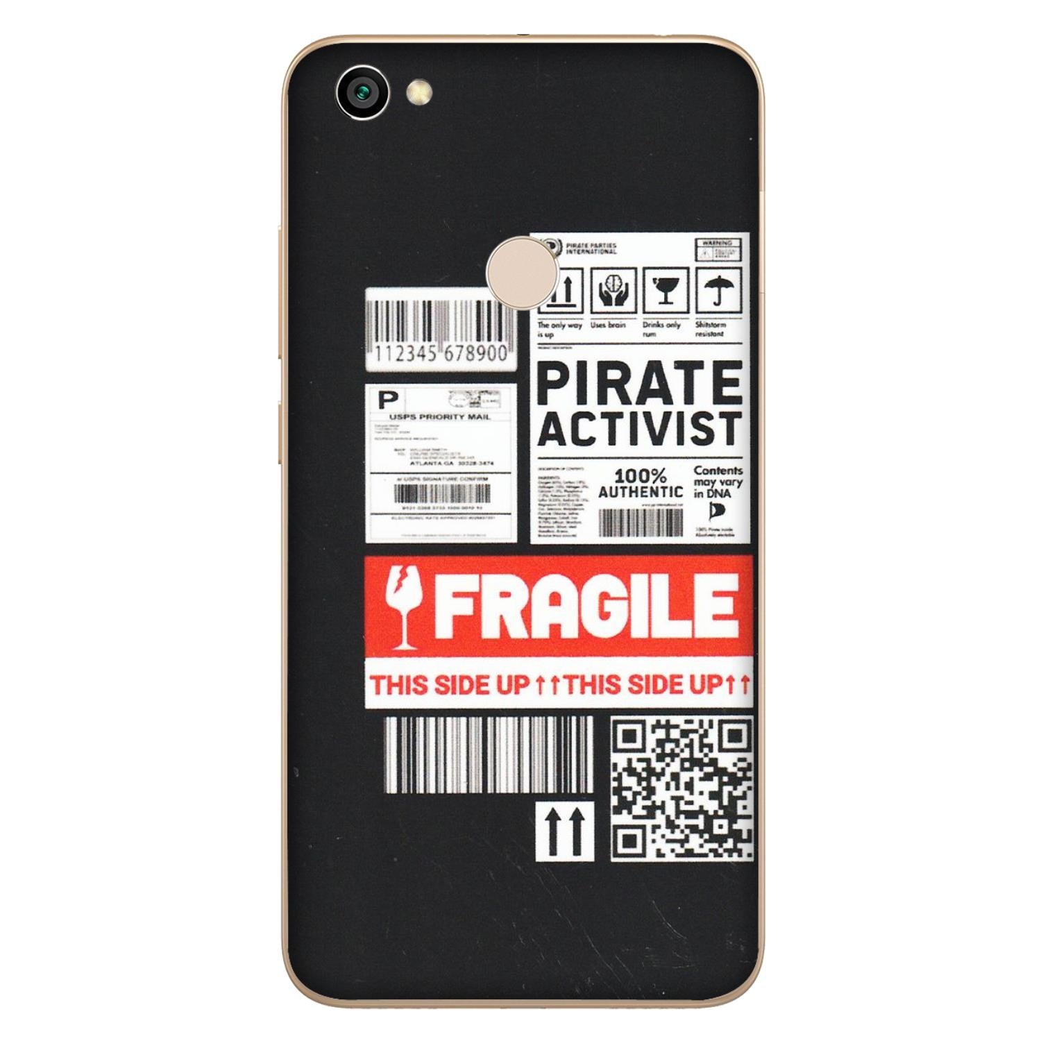 Xiaomi Redmi Phone Skins (All Models) - Handle With Care - Matte Finish (M-99) Redmi Y1