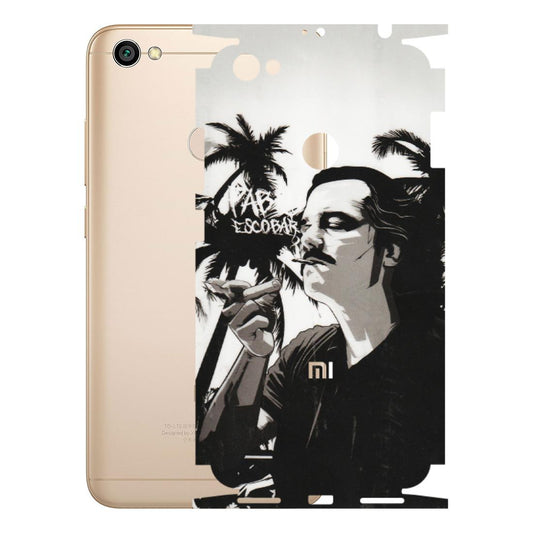 Xiaomi Redmi Phone Skins (All Models) - Pab Escobar - Transparent Finish (T-05) Redmi Y1