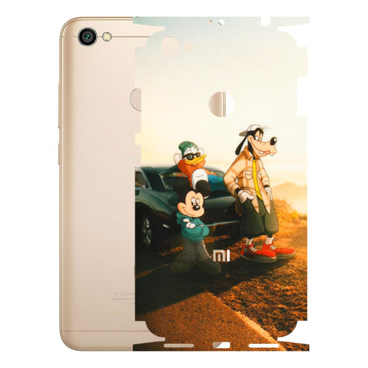 Xiaomi Redmi Phone Skins (All Models) - Hello Mr. Goofy - Transparent Finish (T-13) Redmi Y1