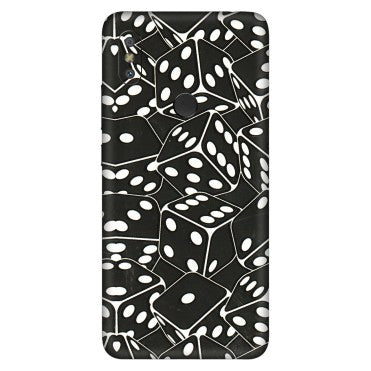 Xiaomi Redmi Phone Skins (All Models) - Big Black Dices - 3D Embossed Finish (L-106) Redmi Y2