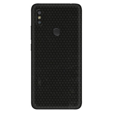 Xiaomi Redmi Phone Skins (All Models) - Black honeycomb - 3D Embossed Finish (L-114) Redmi Y2