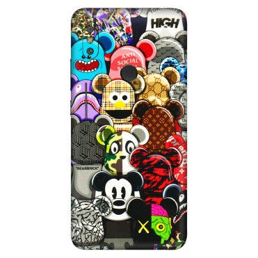 Xiaomi Redmi Phone Skins (All Models) - More Mickey Mouses - 3D Embossed Finish (L-118) Redmi Y2