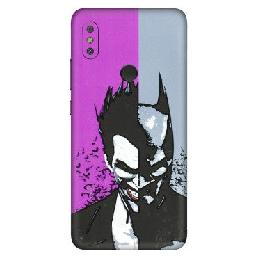 Xiaomi Redmi Phone Skins (All Models) - Batman & Joker - 3D Embossed Finish (L-143) Redmi Y2