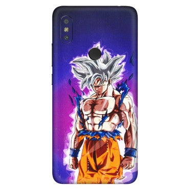 Xiaomi Redmi Phone Skins (All Models) - Goku Purple Anime - 3D Embossed Finish (L-147) Redmi Y2