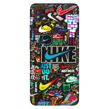 Xiaomi Redmi Phone Skins (All Models) - Just Do It Doodles - 3D Embossed Finish (L-166) Redmi Y2