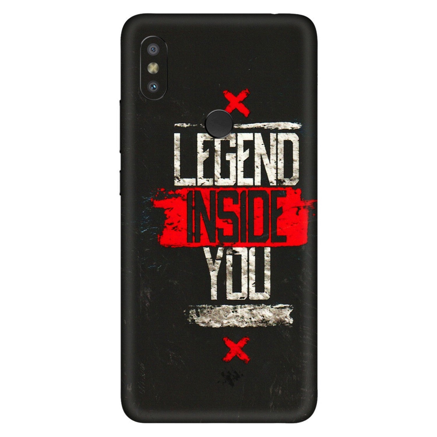 Xiaomi Redmi Phone Skins (All Models) - Legend Inside You - 3D Embossed Finish (L-186) Redmi Y2