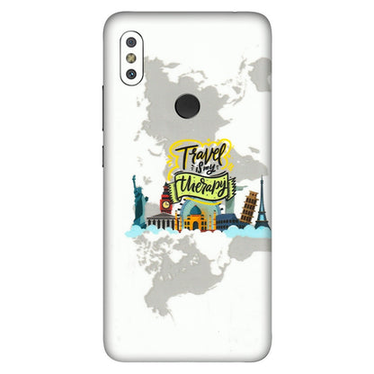 Xiaomi Redmi Phone Skins (All Models) - Travel Therapy - 3D Embossed Finish (L-199) Redmi Y2