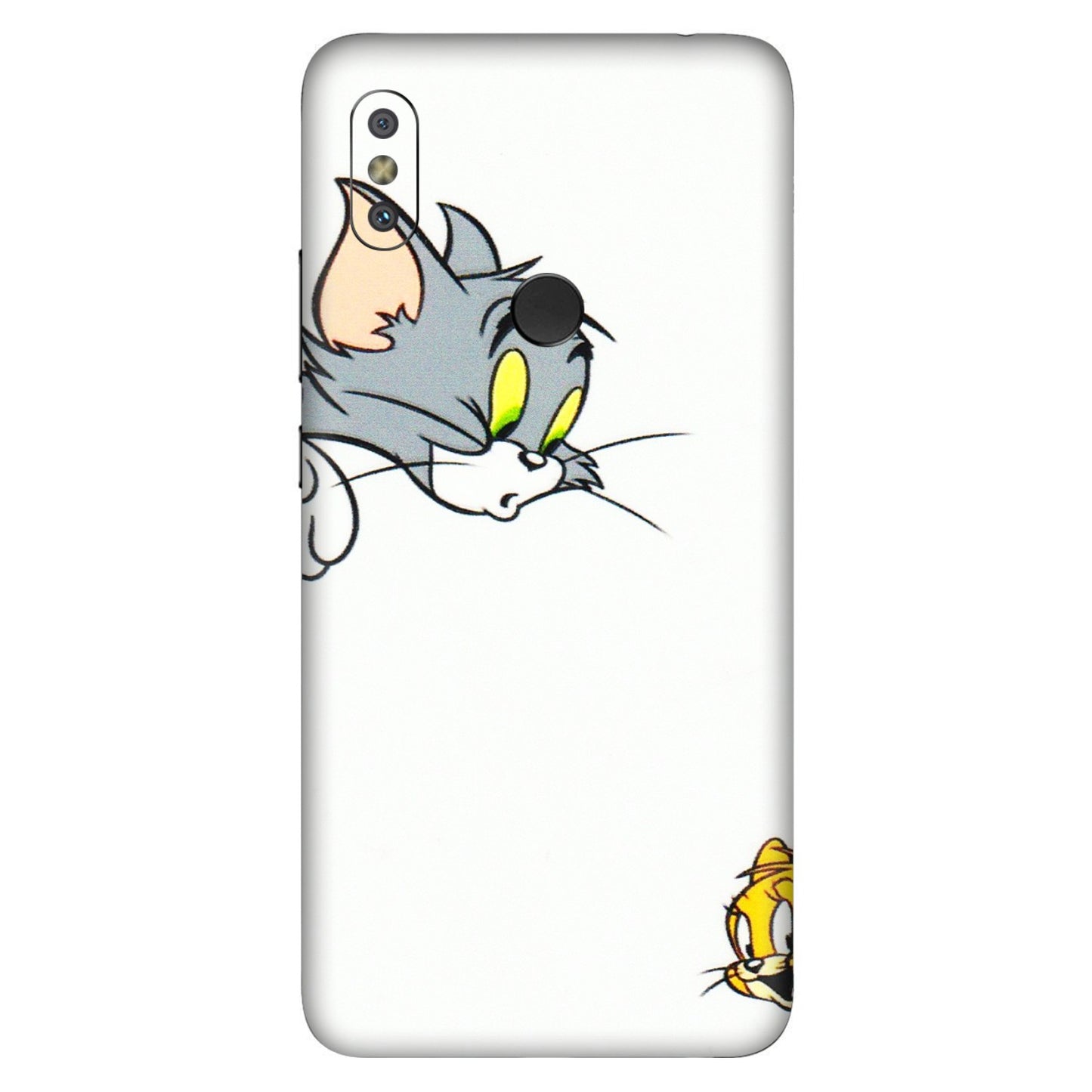Xiaomi Redmi Phone Skins (All Models) - Cute Tom And Jerry - 3D Embossed Finish (L-220) Redmi Y2