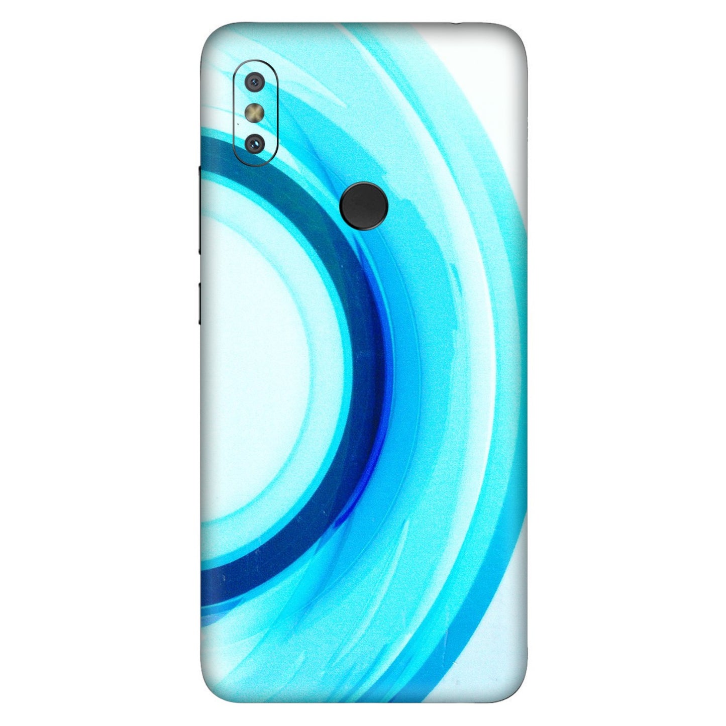 Xiaomi Redmi Phone Skins (All Models) - The Blue Curve - 3D Embossed Finish (L-244) Redmi Y2