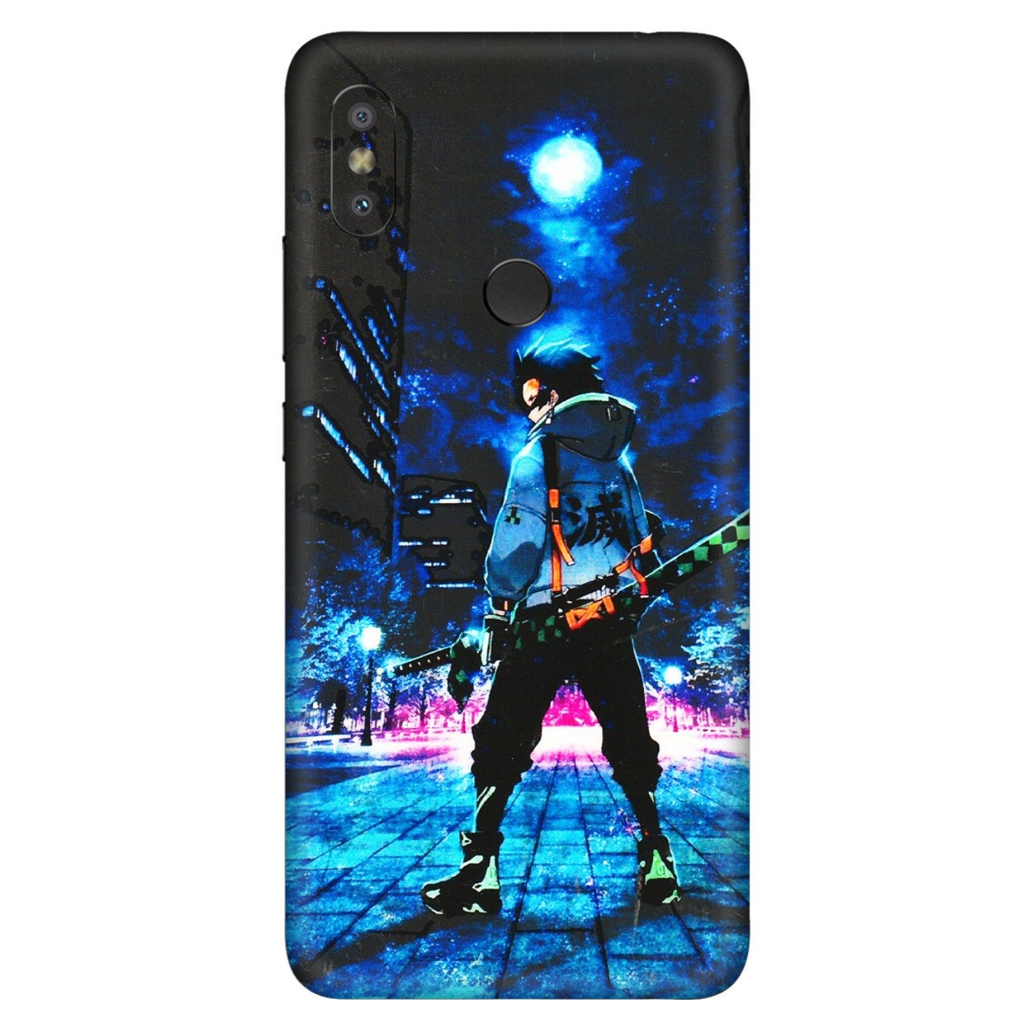 Xiaomi Redmi Phone Skins (All Models) - Demon Slayer Sword - 3D Embossed Finish (L-247) Redmi Y2
