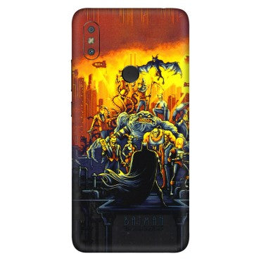 Xiaomi Redmi Phone Skins (All Models) - Games Doodles - 3D Embossed Finish (L-24) Redmi Y2