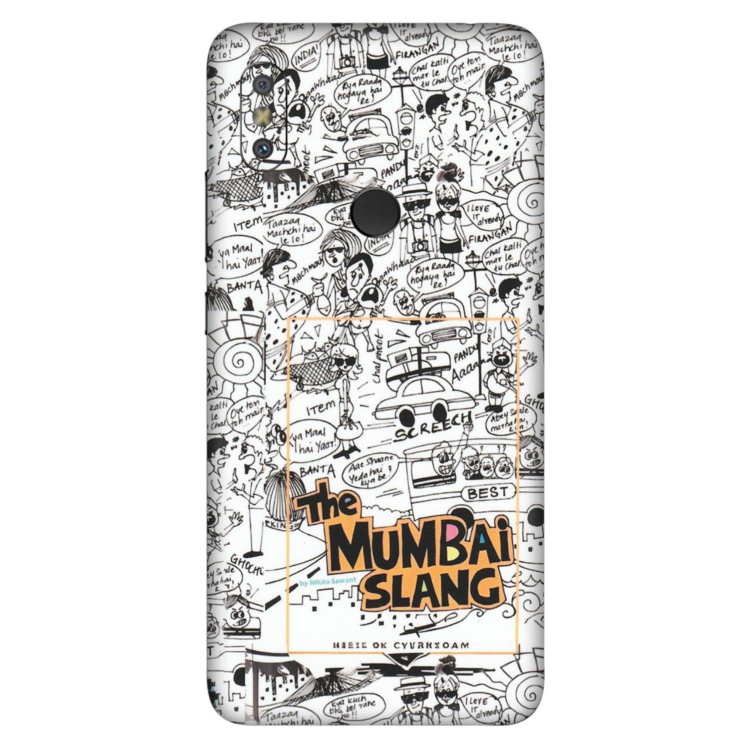 Xiaomi Redmi Phone Skins (All Models) - The Mumbai Slang - Matte Finish (M-142) Redmi Y2