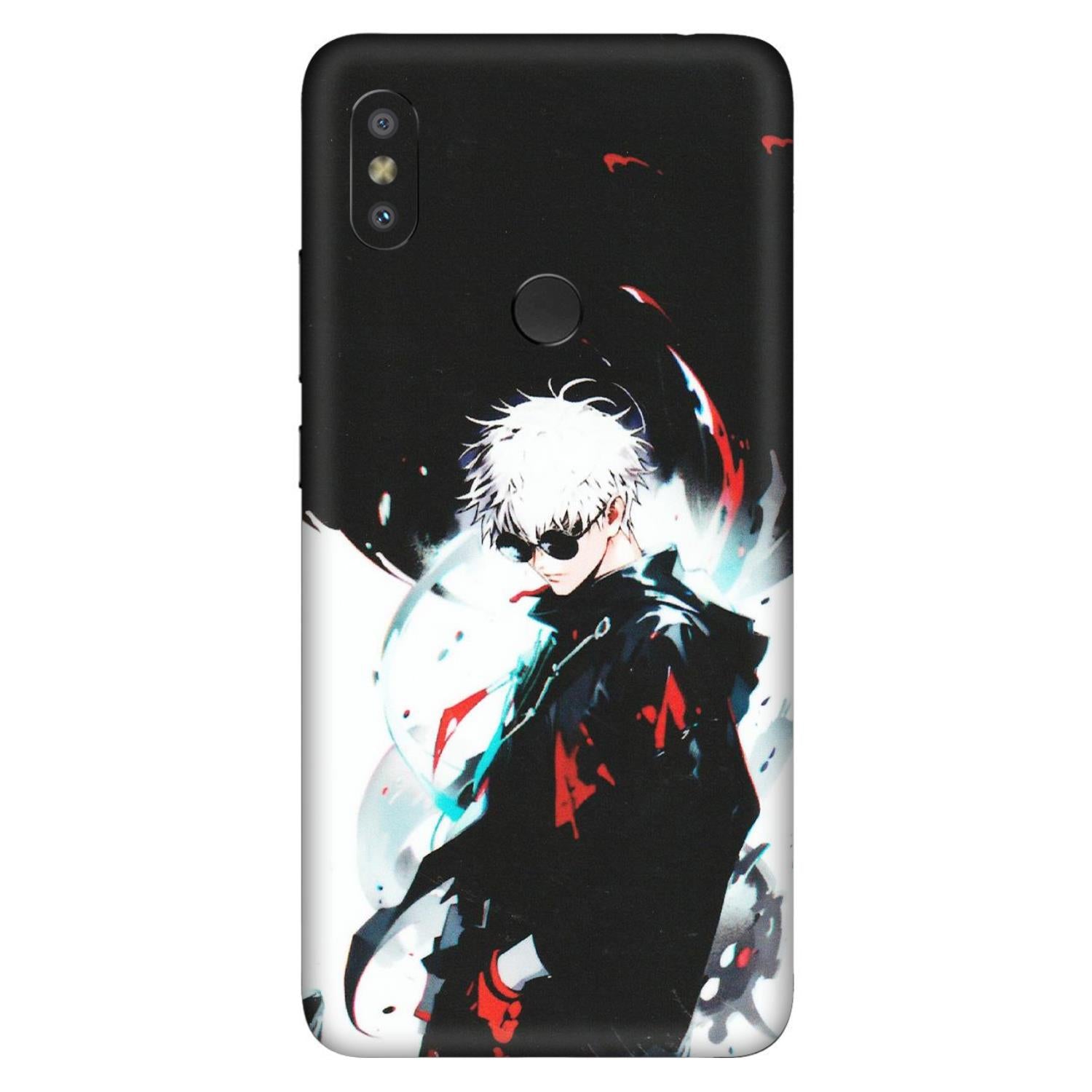 Xiaomi Redmi Phone Skins (All Models) - Gojo Powerful Charater Kaisen Anime - Matte Finish (M-144) Redmi Y2