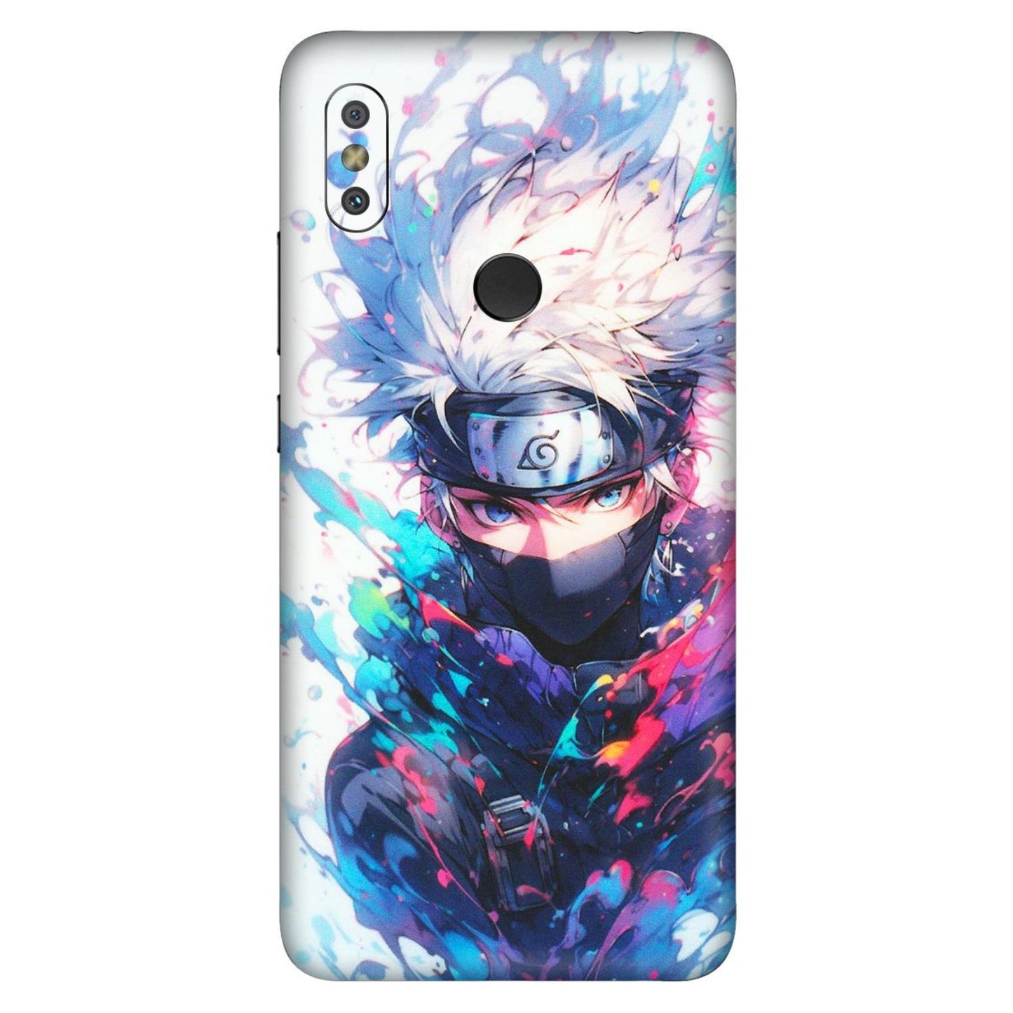 Xiaomi Redmi Phone Skins (All Models) - Naruto Face Mask - Matte Finish (M-03) Redmi Y2