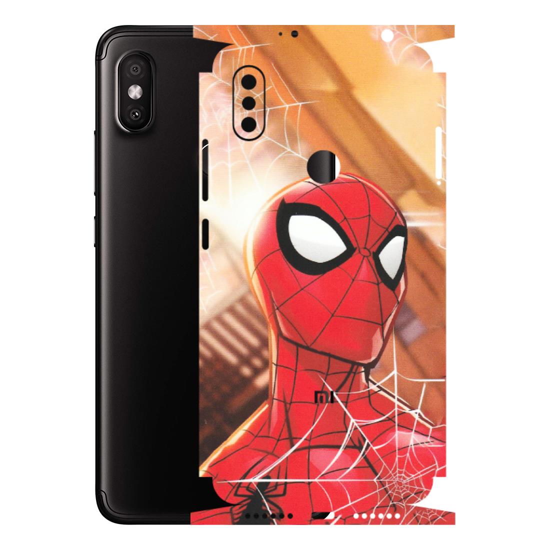 Xiaomi Redmi Phone Skins (All Models) - Spiderman Face New - Matte Finish (M-41) Redmi Y2