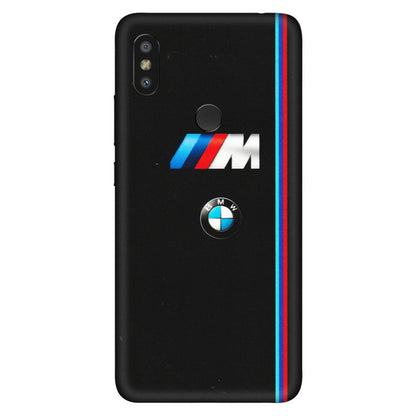 Xiaomi Redmi Phone Skins (All Models) - Styling With Black BMW - Matte Finish (M-74) Redmi Y2