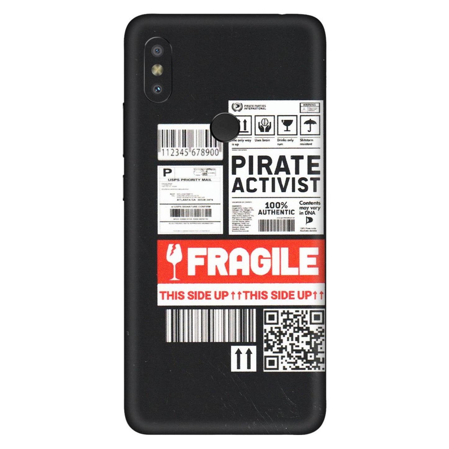 Xiaomi Redmi Phone Skins (All Models) - Handle With Care - Matte Finish (M-99) Redmi Y2