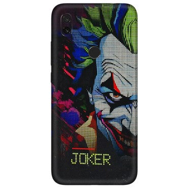 Xiaomi Redmi Phone Skins (All Models) - Joker Dot Matrix - 3D Embossed Finish (L-08) Redmi Y3