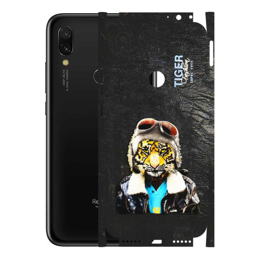 Xiaomi Redmi Phone Skins (All Models) - Rider Tiger - 3D Embossed Finish (L-113) Redmi Y3
