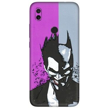 Xiaomi Redmi Phone Skins (All Models) - Batman & Joker - 3D Embossed Finish (L-143) Redmi Y3