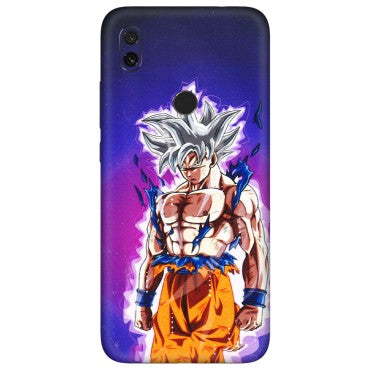 Xiaomi Redmi Phone Skins (All Models) - Goku Purple Anime - 3D Embossed Finish (L-147) Redmi Y3