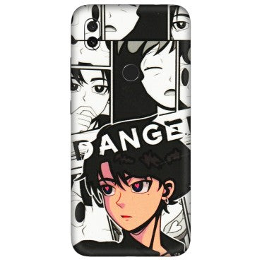 Xiaomi Redmi Phone Skins (All Models) - Danger Anime - 3D Embossed Finish (L-155) Redmi Y3
