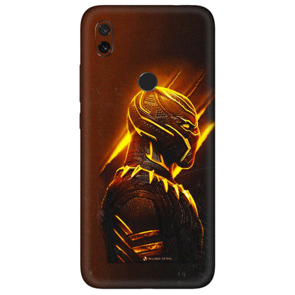 Xiaomi Redmi Phone Skins (All Models) - Gold Black Panther - 3D Embossed Finish (L-181) Redmi Y3