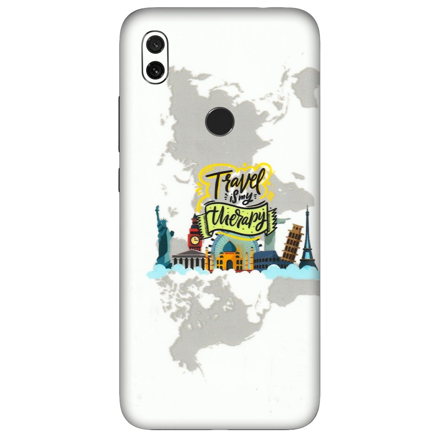 Xiaomi Redmi Phone Skins (All Models) - Travel Therapy - 3D Embossed Finish (L-199) Redmi Y3