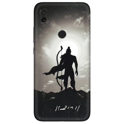 Xiaomi Redmi Phone Skins (All Models) - Jai Siya Ram - 3D Embossed Finish (L-200) Redmi Y3