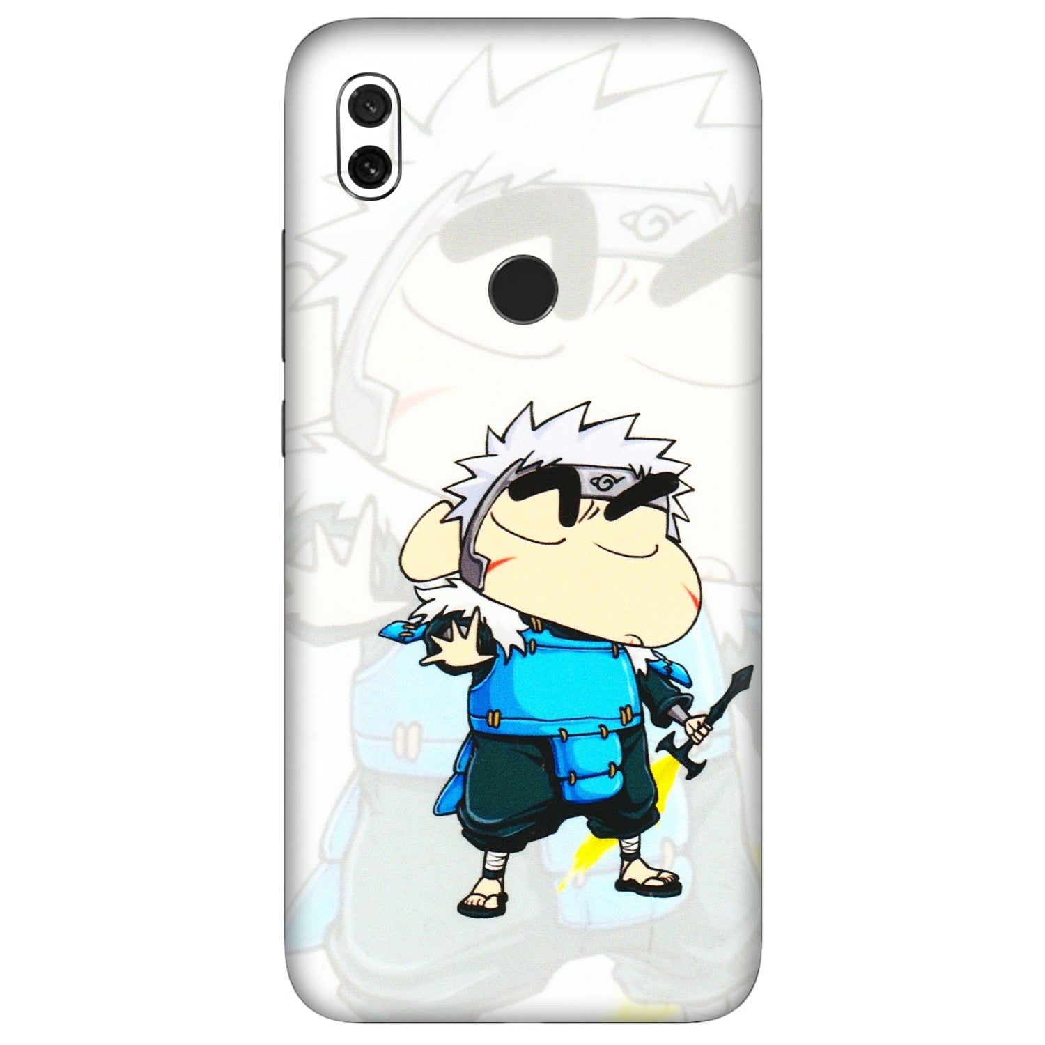 Xiaomi Redmi Phone Skins (All Models) - Angry Young Shinchan - 3D Embossed Finish (L-226) Redmi Y3
