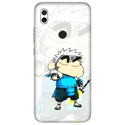 Xiaomi Redmi Phone Skins (All Models) - Angry Young Shinchan - 3D Embossed Finish (L-226) Redmi Y3