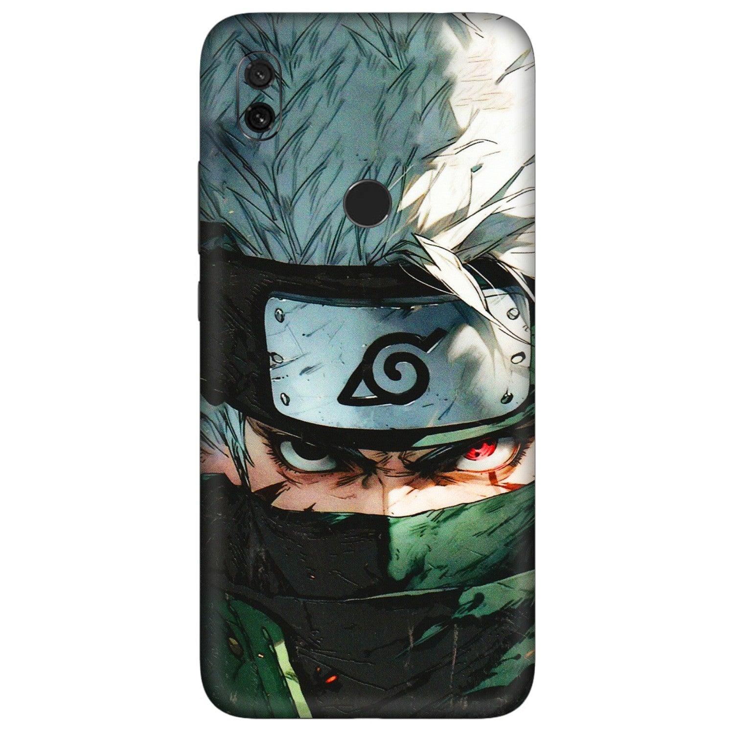 Xiaomi Redmi Phone Skins (All Models) - Kakashi Red Eye Focus - 3D Embossed Finish (L-227) Redmi Y3