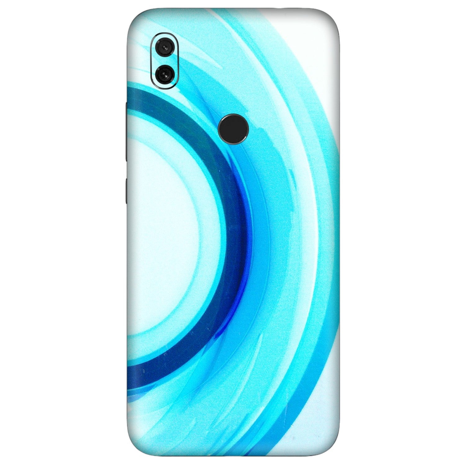 Xiaomi Redmi Phone Skins (All Models) - The Blue Curve - 3D Embossed Finish (L-244) Redmi Y3